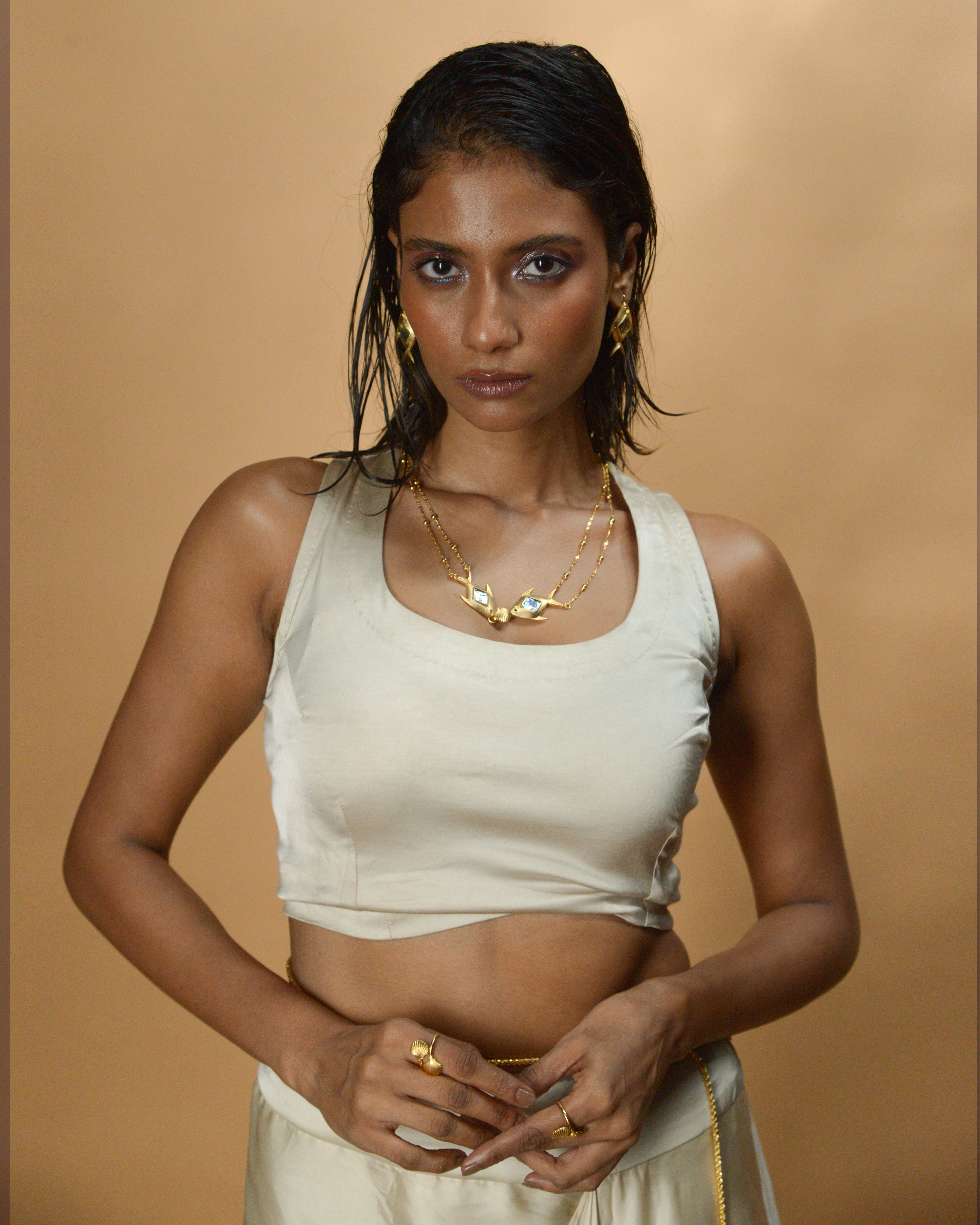 Double Fish Necklace