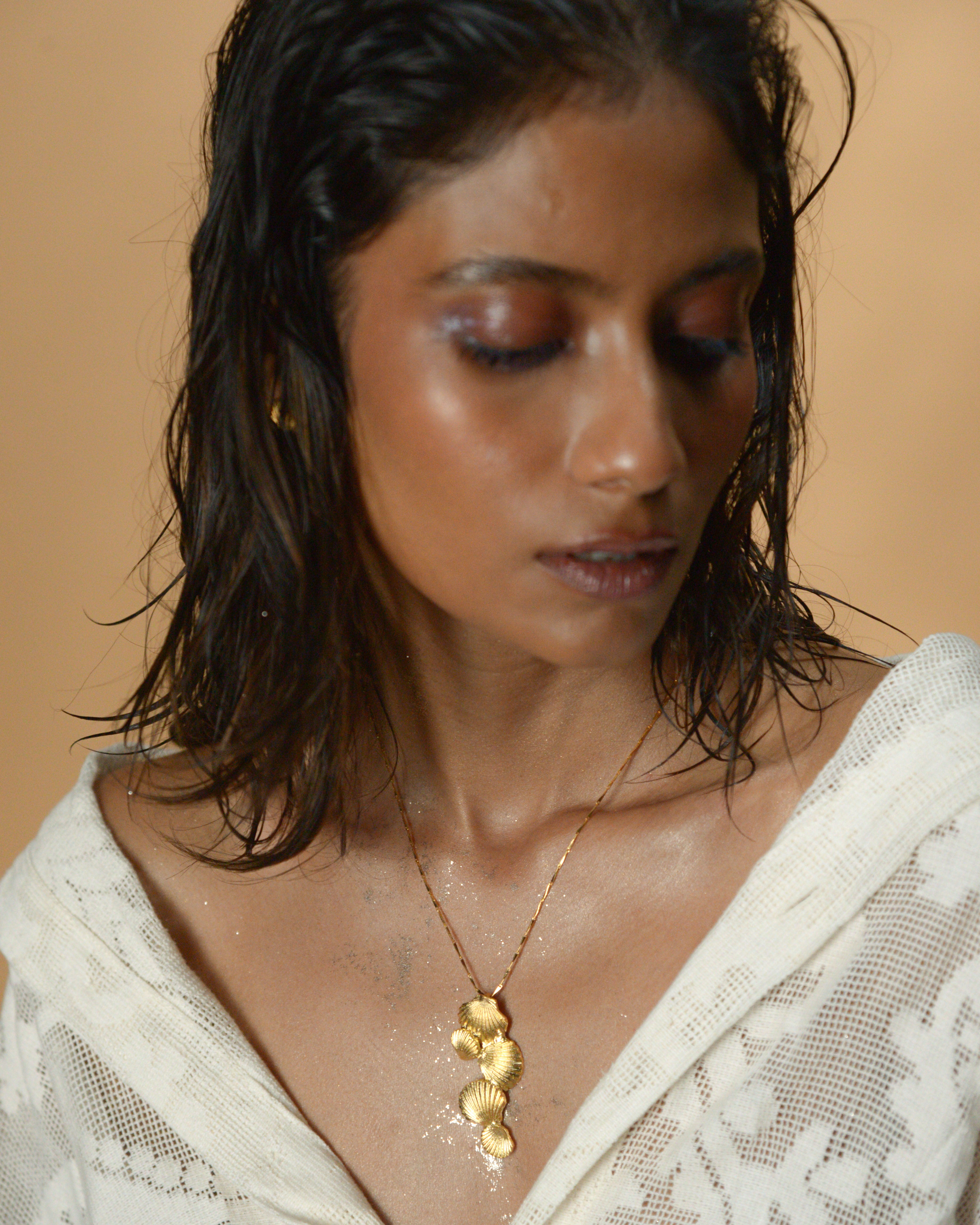 Shell Cluster Pendant