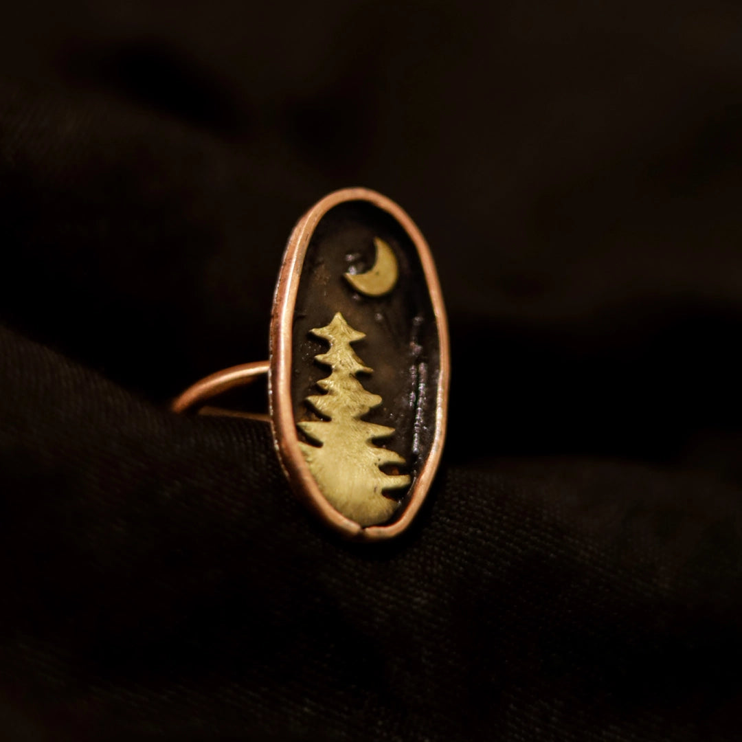 Pine and Moon